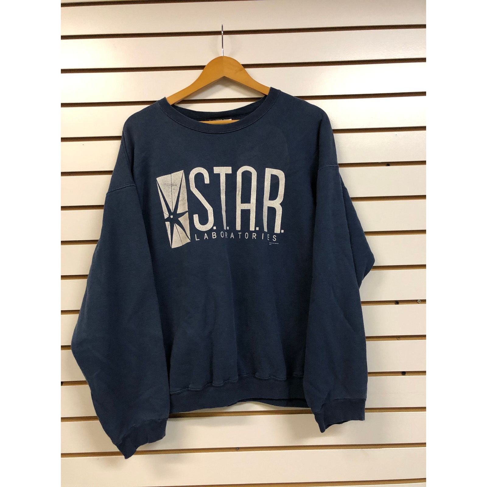 Hanes Vintage Star laboratories Sweatshirt size Large 1990s 80s Size US L / EU 52-54 / 3 - 1 Thumbnail