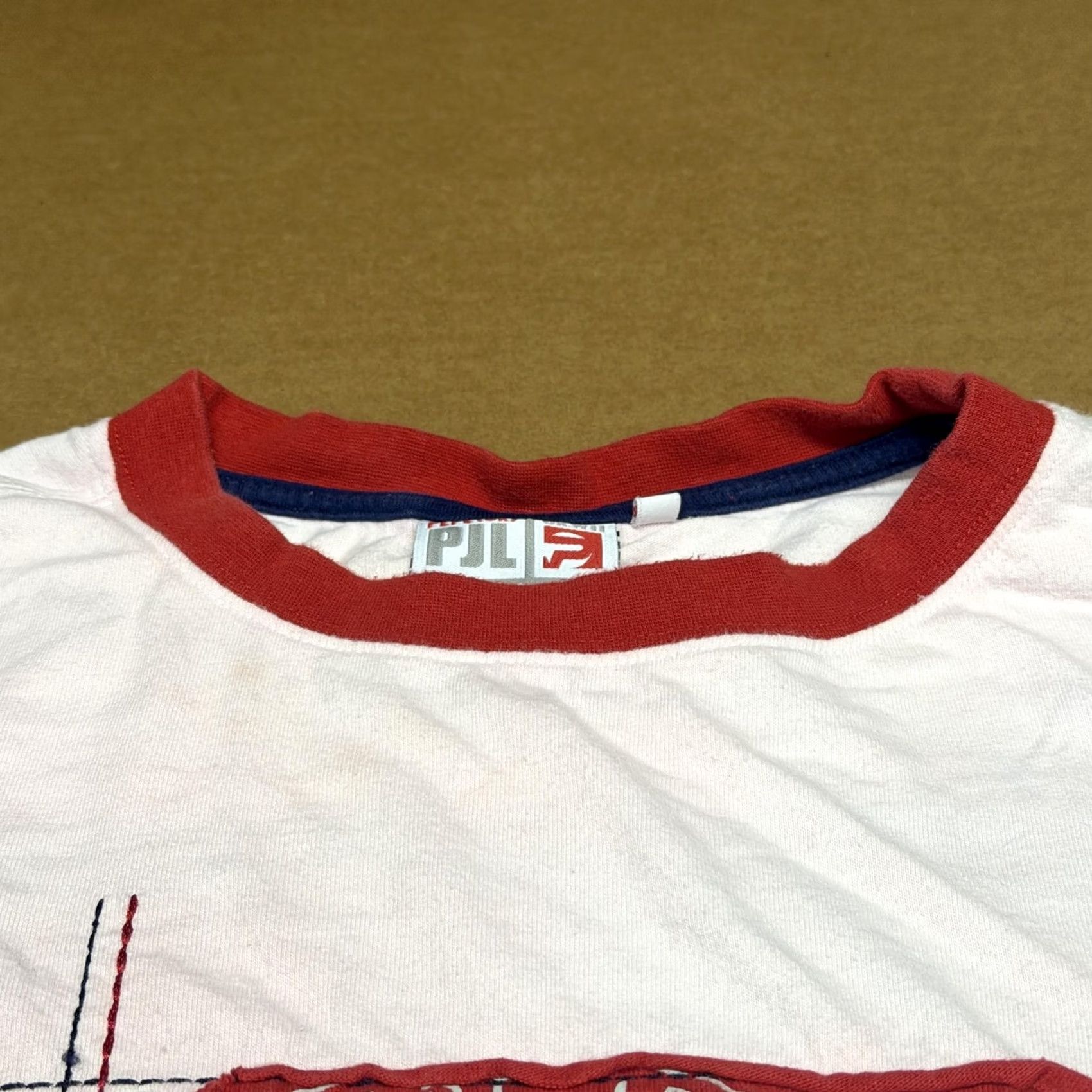 Pepe Jeans Pepe Jeans Shirt Mens XL Red Colorblock London Patch Graphic Tee Size US XL / EU 56 / 4 - 7 Thumbnail
