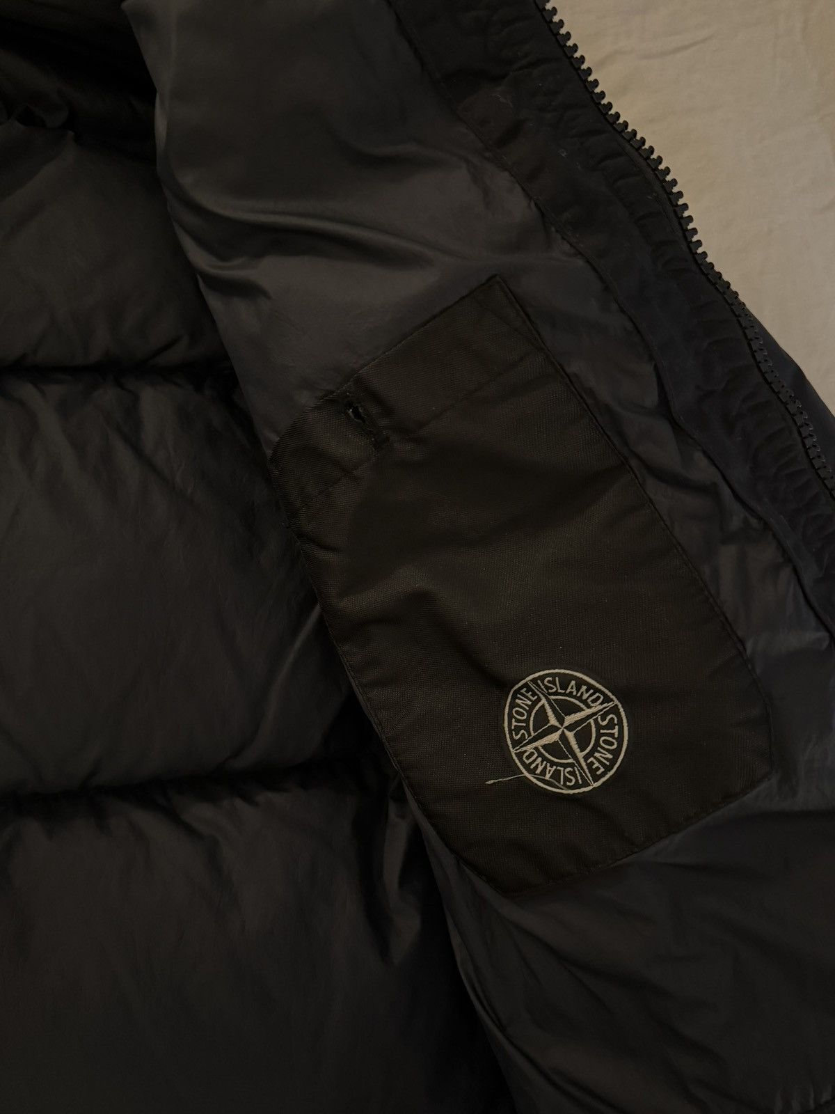Stone Island Stone Island Crinkle Reps NY Down Hooded Jacket – Black – M Size US M / EU 48-50 / 2 - 5 Thumbnail