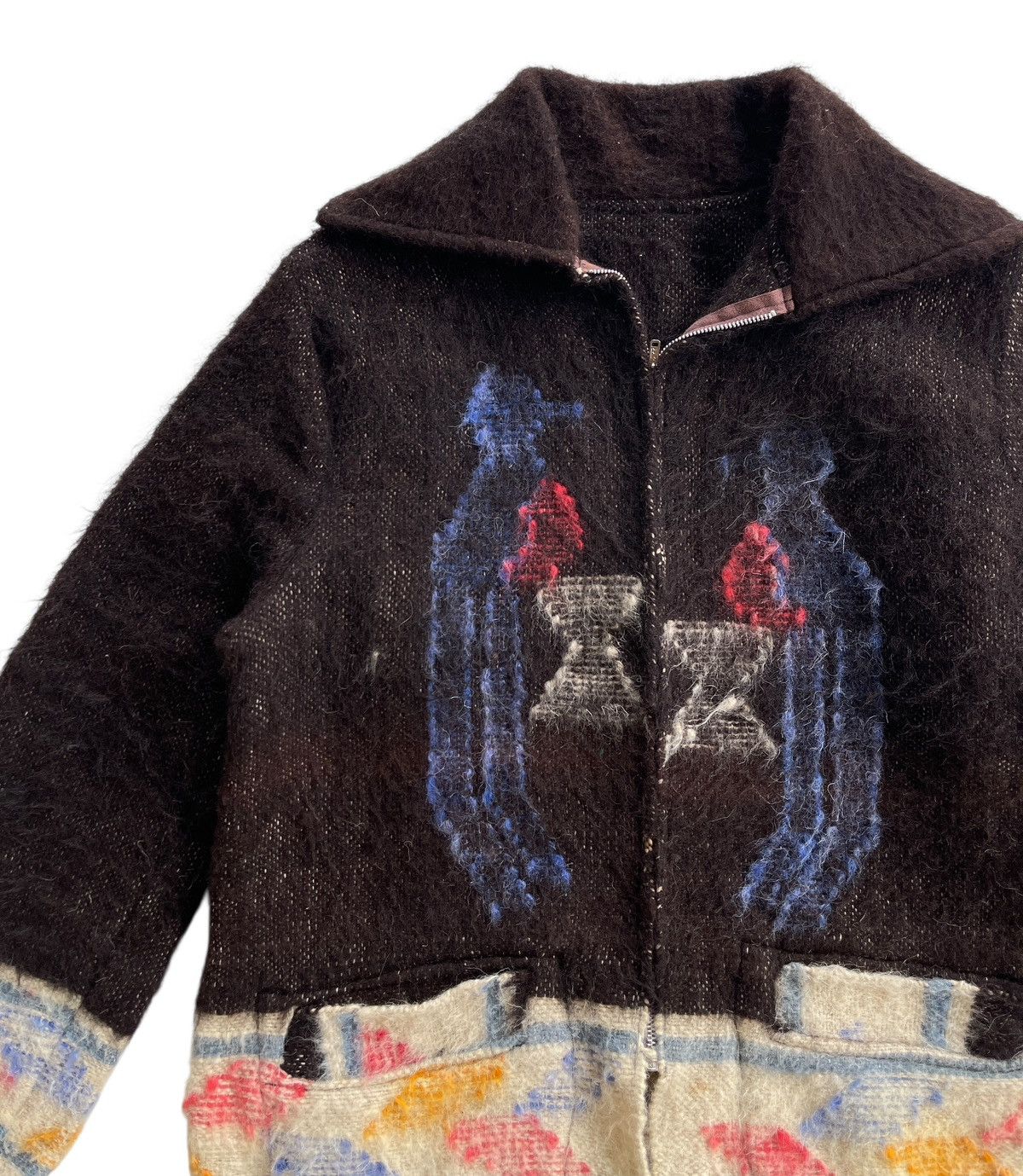 Vintage 1970s Southwestern Jack Mohair Jacket Size US M / EU 48-50 / 2 - 5 Thumbnail