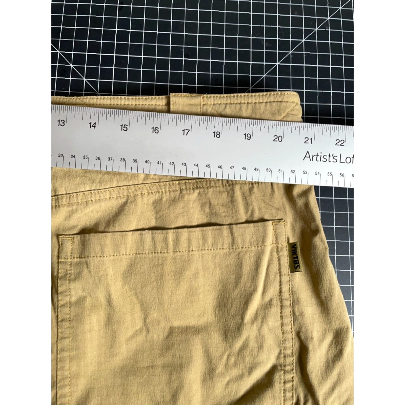 Vintage Viktos Wartorn Pants Mens 40 x 31 Chino Cotton Blend Light Brown Tactical Utility Pocketed Flat Front Regular Rise Mid Vintage No Size US 40 / EU 56 - 5 Thumbnail