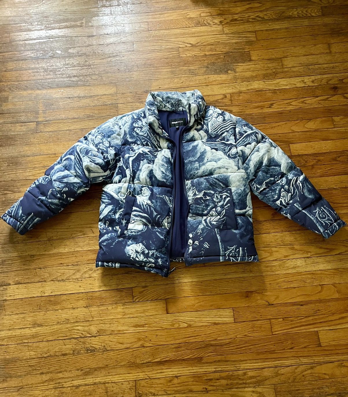 Fashion Nova Michelangelo Quilted Puffer - Fashion Nova Size US M / EU 48-50 / 2 - 1 Thumbnail