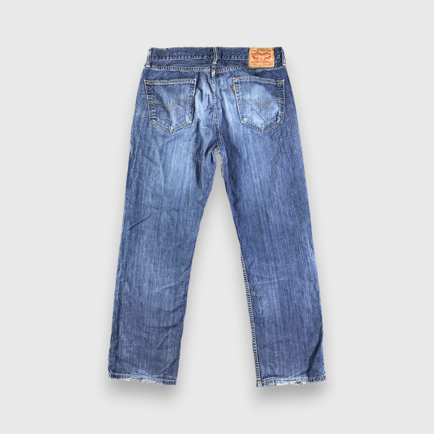 Levi's Vintage Blue Wash Levis 514 Jeans-J4095 Size US 33 - 2 Thumbnail