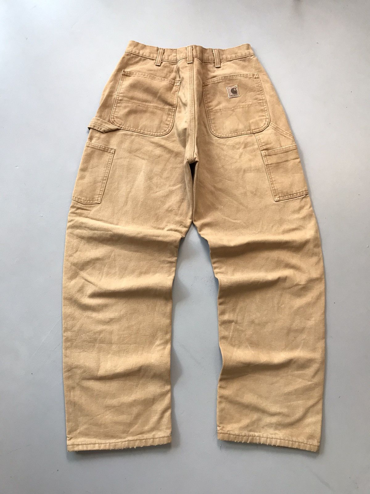 Carhartt Vintage Carhartt B111 BRN blanket line carpenter denim Size US 29 - 6 Thumbnail