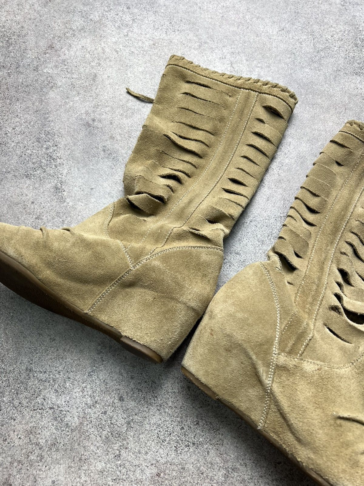 Miss Sixty Killah Miss Sixty high knee wedge boots Size US 6 / IT 36 - 8 Thumbnail