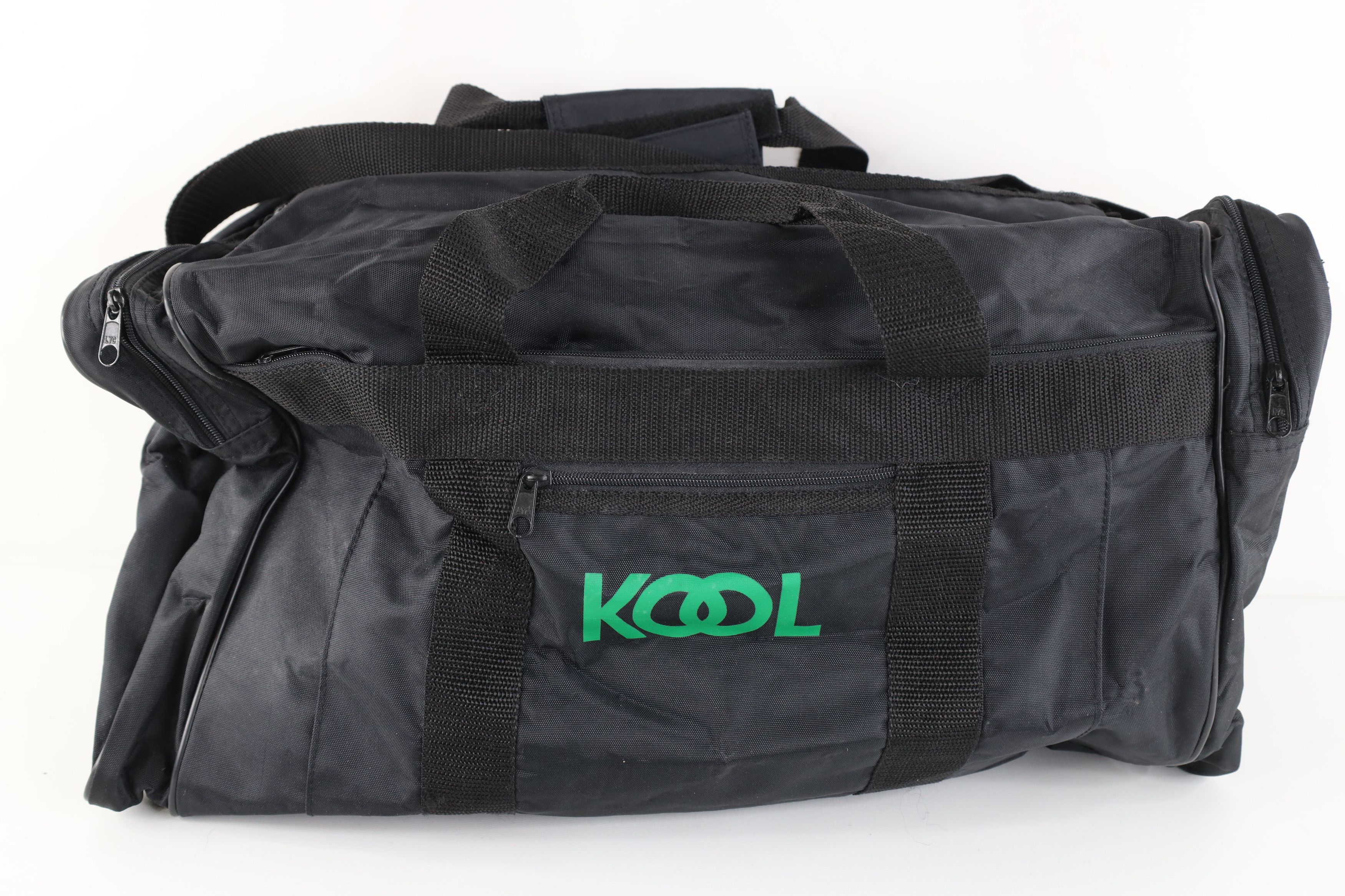 Vintage Vintage 90s Kool Cigarettes Distressed Spell Out Duffel Bag Size ONE SIZE - 1 Thumbnail
