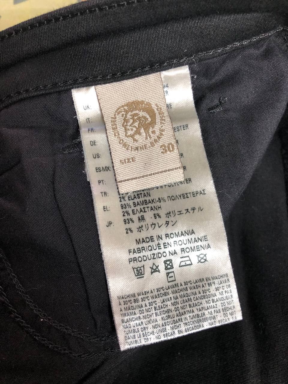 Diesel Vintage Diesel Japanese Style Y2K Flared Jeans Pants Hype Size US 30 / EU 46 - 2 Thumbnail