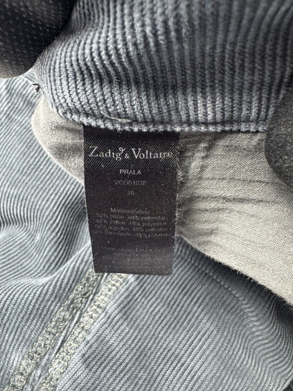 Zadig & Voltaire Zadig&Voltaire Corduroy Womans Pants Size 30" / US 8 / IT 44 - 12 Thumbnail