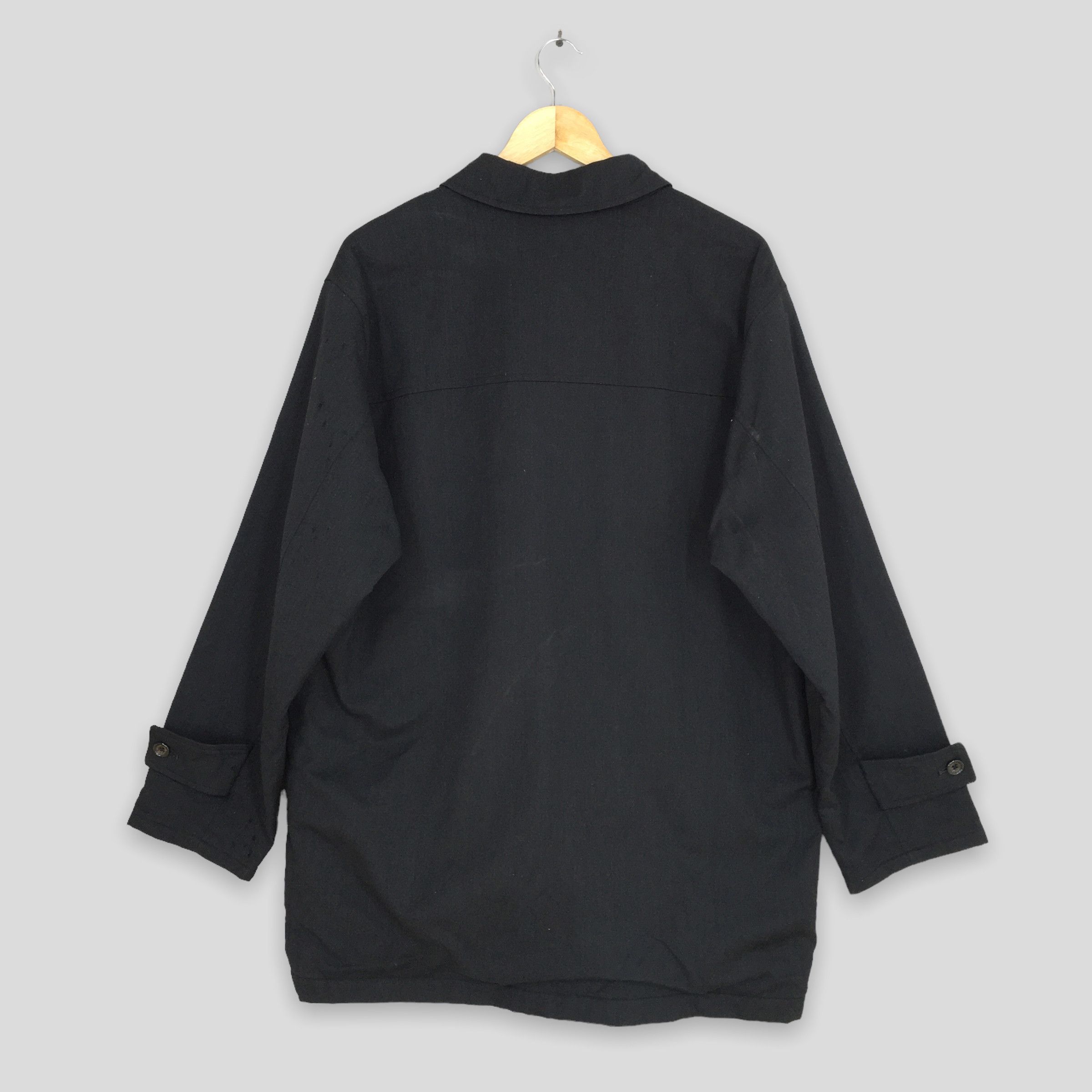 Aquascutum Vintage 90's Aquascutum London Black Jacket Large Size US L / EU 52-54 / 3 - 10 Thumbnail