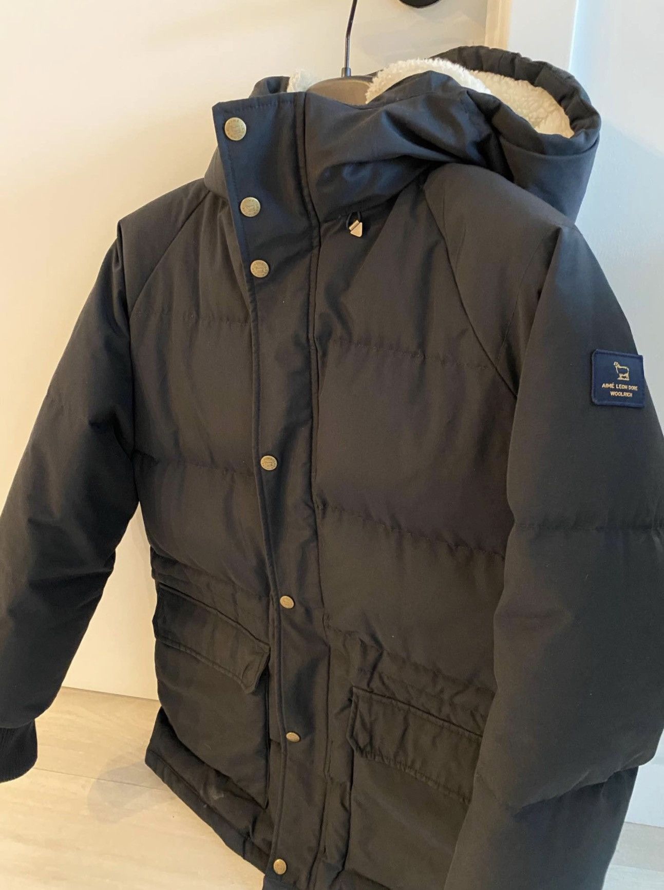 Aime Leon Dore × Woolrich Woolen Mills Aime Leon Dore x Woolrick Parka Jacket Dark Navy Size Small Size US S / EU 44-46 / 1 - 1 Thumbnail