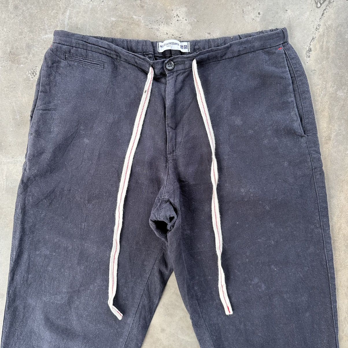 Japanese Brand Vintage Ines De La Fressange Paris Uniqlo Rare Trousers Pant Size US 32 / EU 48 - 2 Thumbnail