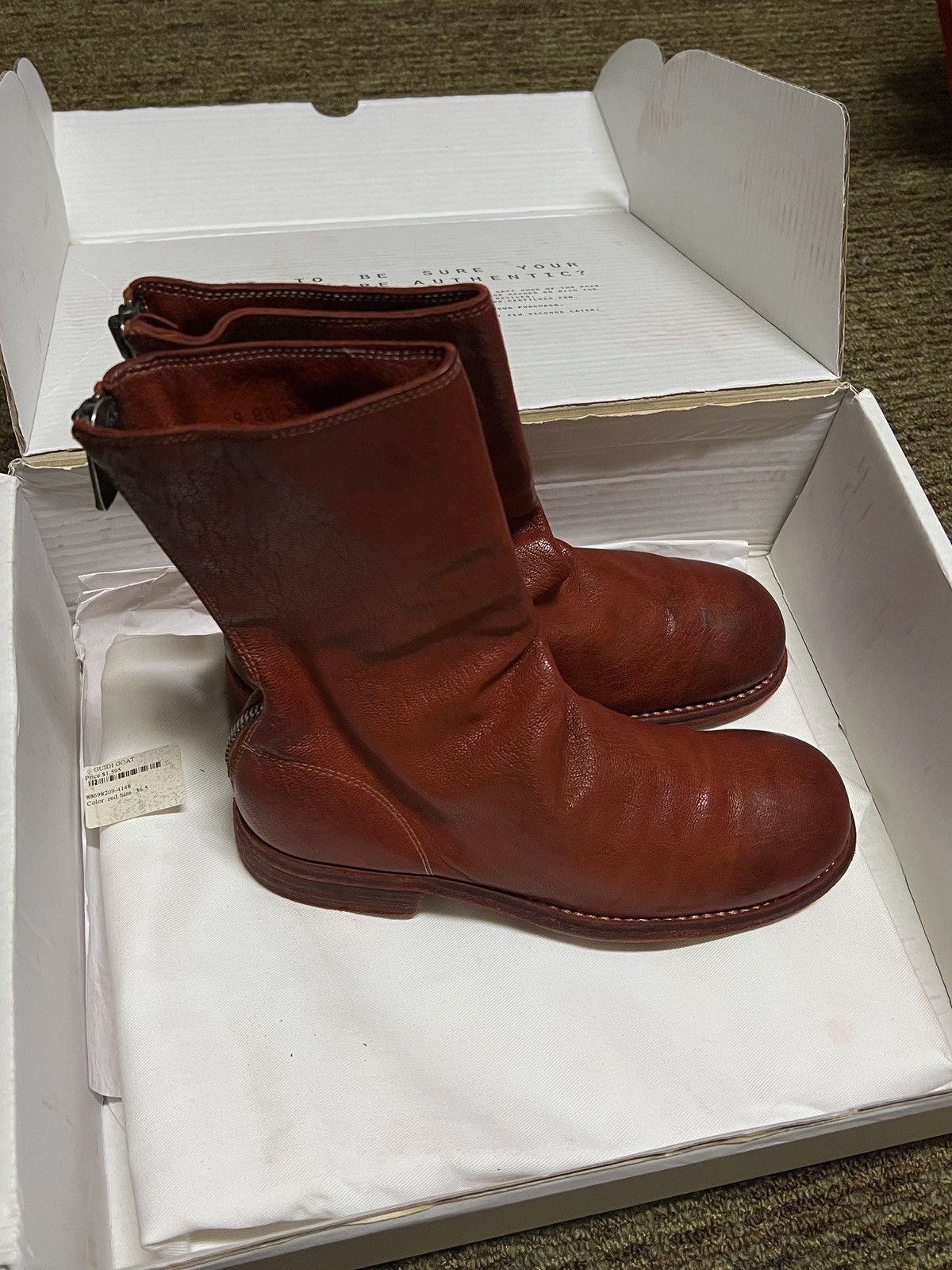 Guidi Guidi 988 Womens Backzips - Full Grain Goat Leather Size US 6.5 / IT 36.5 - 5 Thumbnail