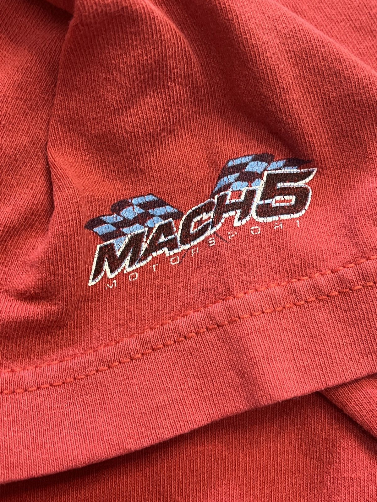 Vintage VINTAGE 2000s SPEED RACER MOTORSPORT MACH5 T SHIRT Size US M / EU 48-50 / 2 - 4 Thumbnail