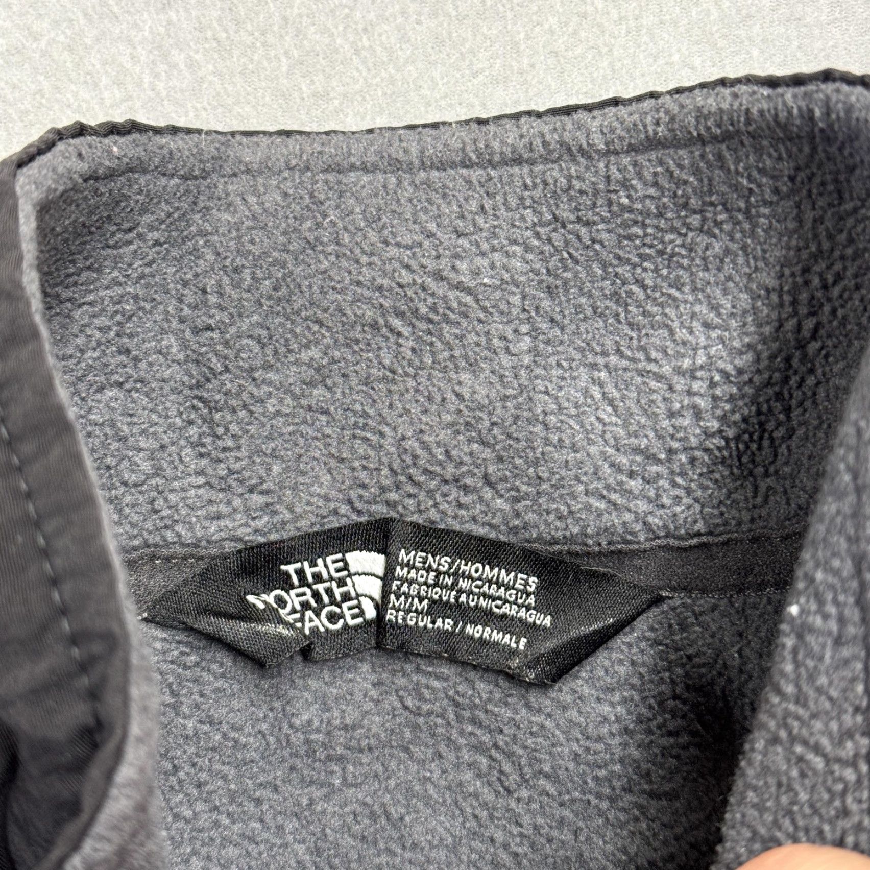 The North Face The North Face Jacket Mens Medium Gray Black Fleece Full Zip Outdoor Hiking Size US M / EU 48-50 / 2 - 4 Thumbnail
