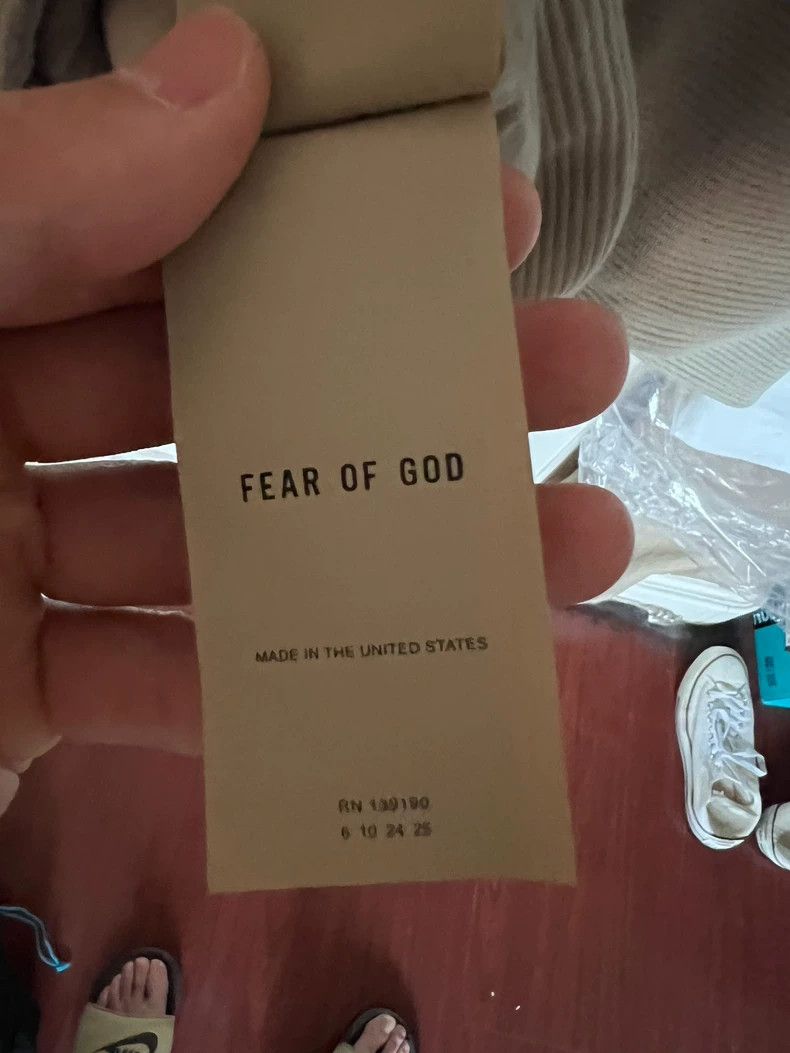 Fear of God Fear of God Cotton vest Size US L / EU 52-54 / 3 - 6 Thumbnail