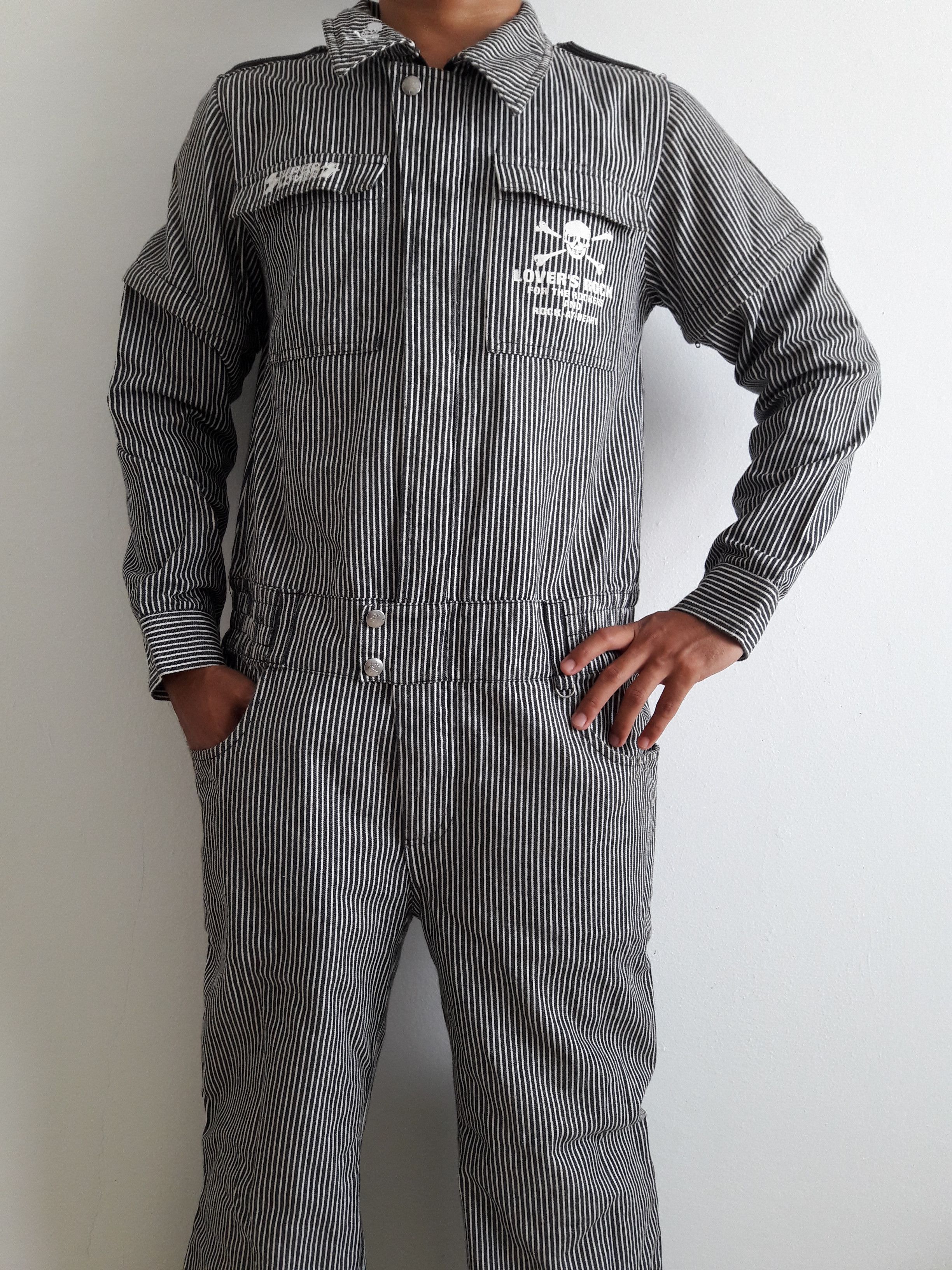 Tornado Mart ☠️ Lovers rock by super lovers punk rock overall jumpsuits Size US 30 / EU 46 - 5 Thumbnail