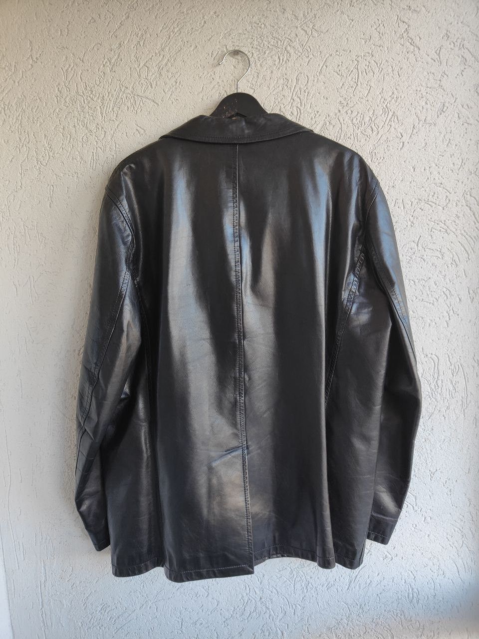 Prada Prada Heavyweight Leather 3 Buttons Coat Blazer Jacket Size US L / EU 52-54 / 3 - 5 Thumbnail