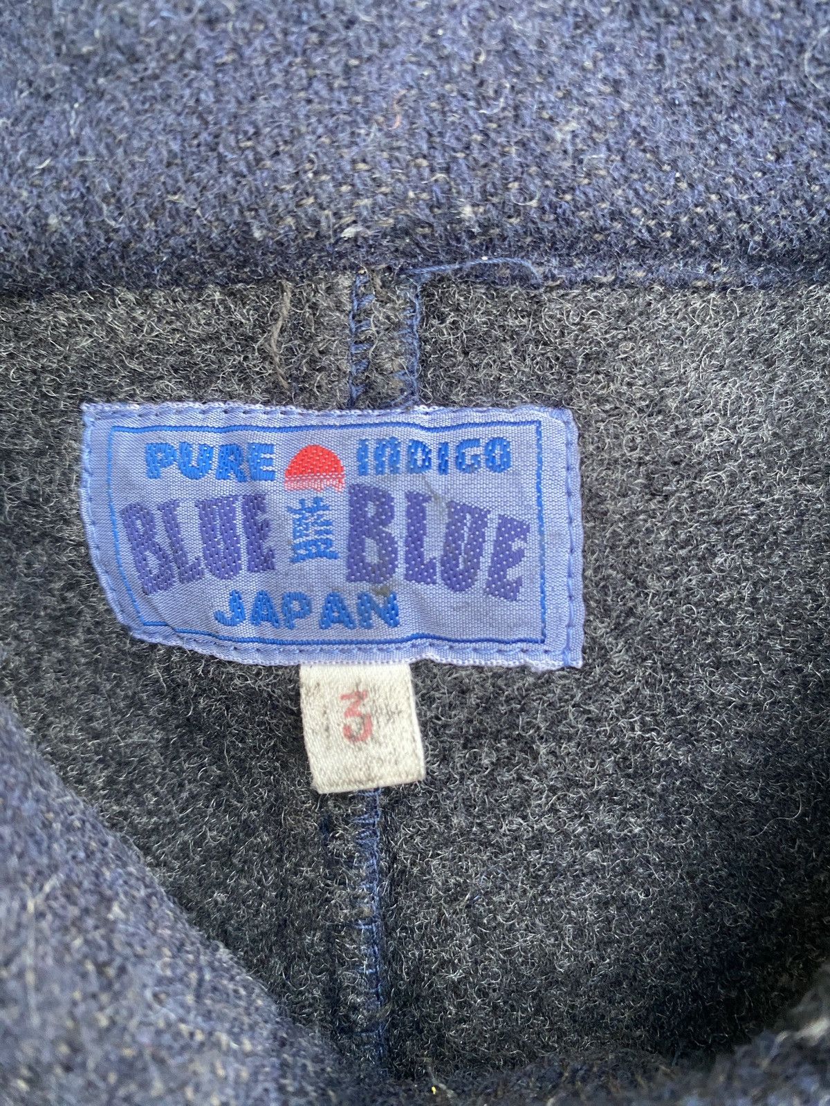 Blue Blue Japan Vintage blue blue woll jacket Size US M / EU 48-50 / 2 - 5 Thumbnail