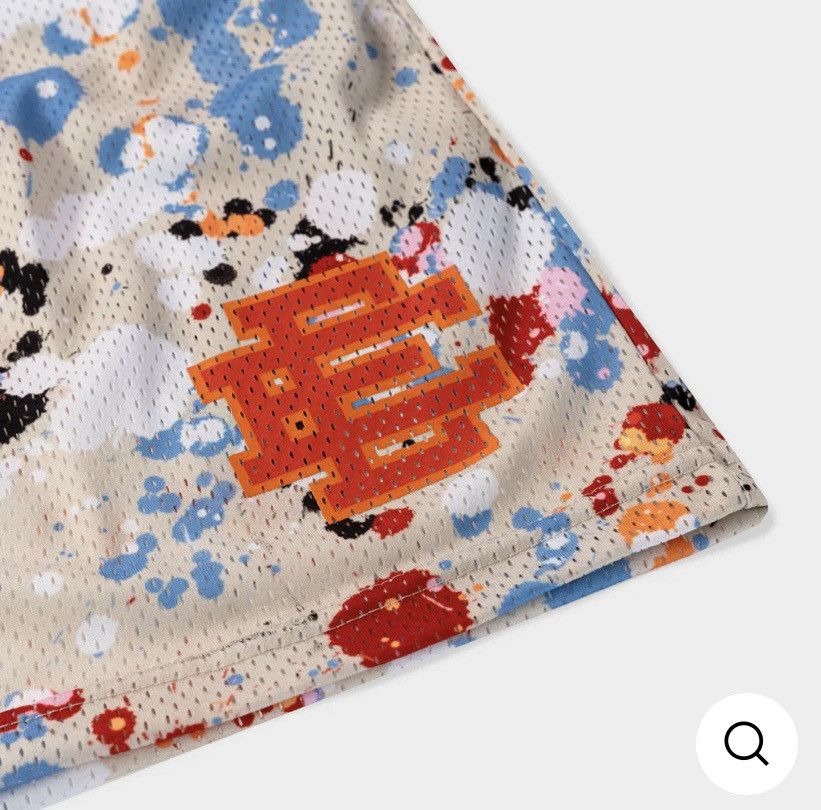 Eric Emanuel EE Paint Splatter Shorts XXL Grailed