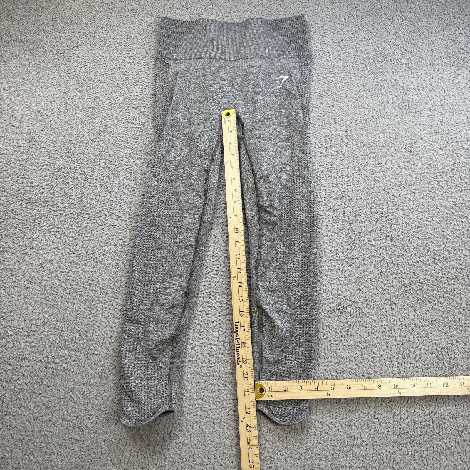 Gymshark Gymshark Seamless High Waisted Leggings Gray Women’s Small Size 28" / US 6 / IT 42 - 4 Thumbnail
