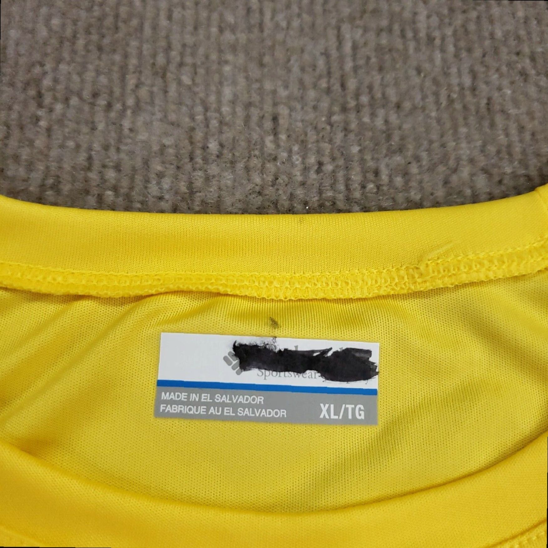 Vintage Columbia PFG Shirt Mens XL Yellow Short Sleeve Crew Neck Wicking Size US XL / EU 56 / 4 - 5 Thumbnail
