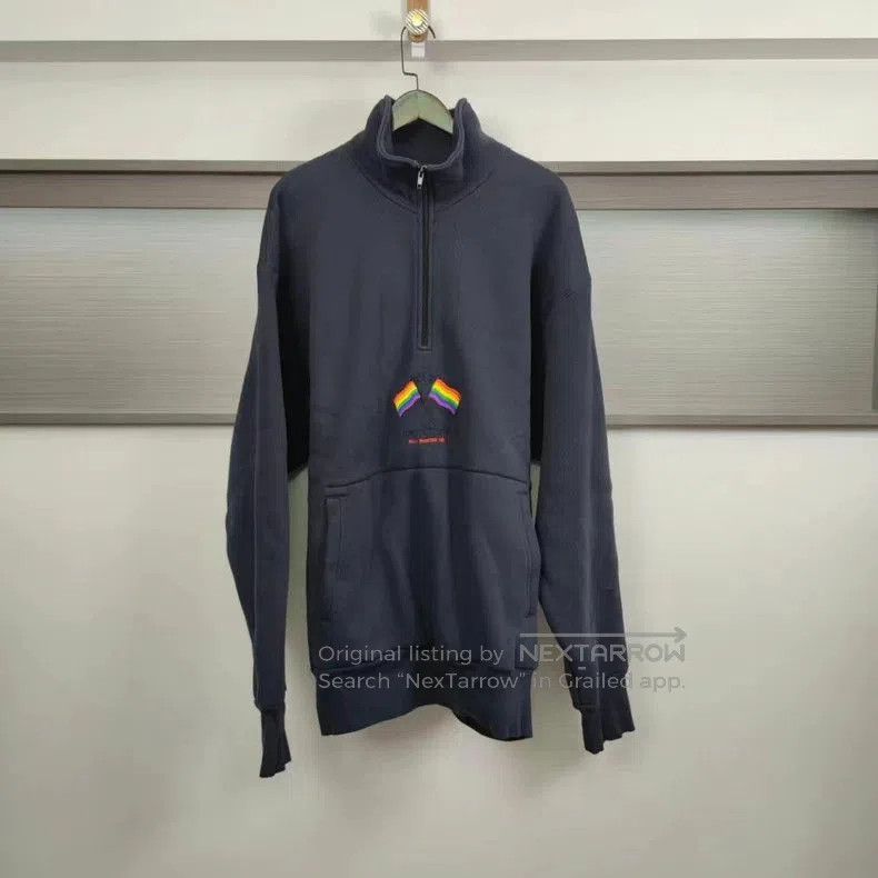 Balenciaga Balenciaga Black Zip Sweatshirt. Size US S / EU 44-46 / 1 - 1 Thumbnail