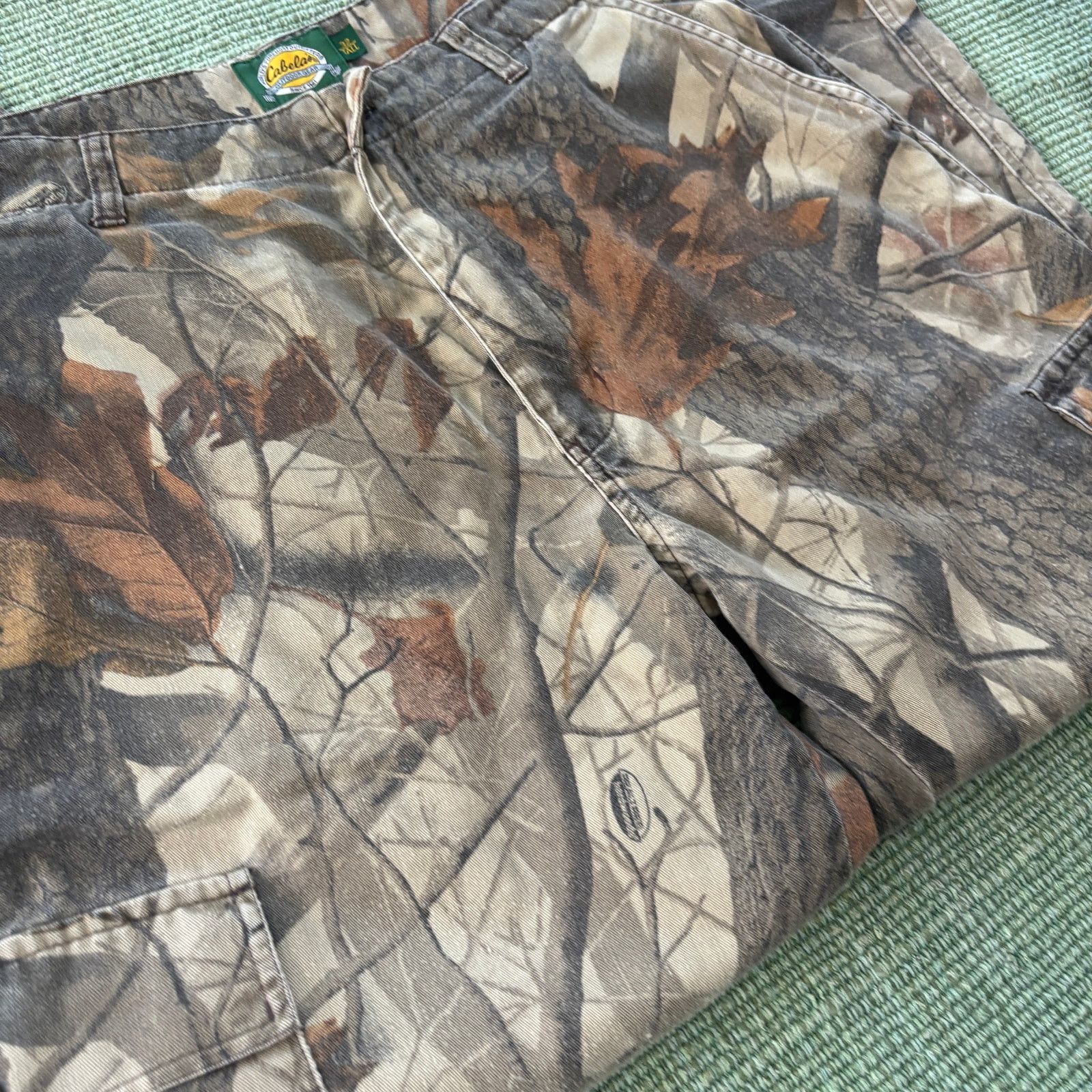 Cabelas × Vintage Vintage Cabela's x Realtree Camo Cargo Pants 32x34 Size 32" / US 10 / IT 46 - 4 Thumbnail