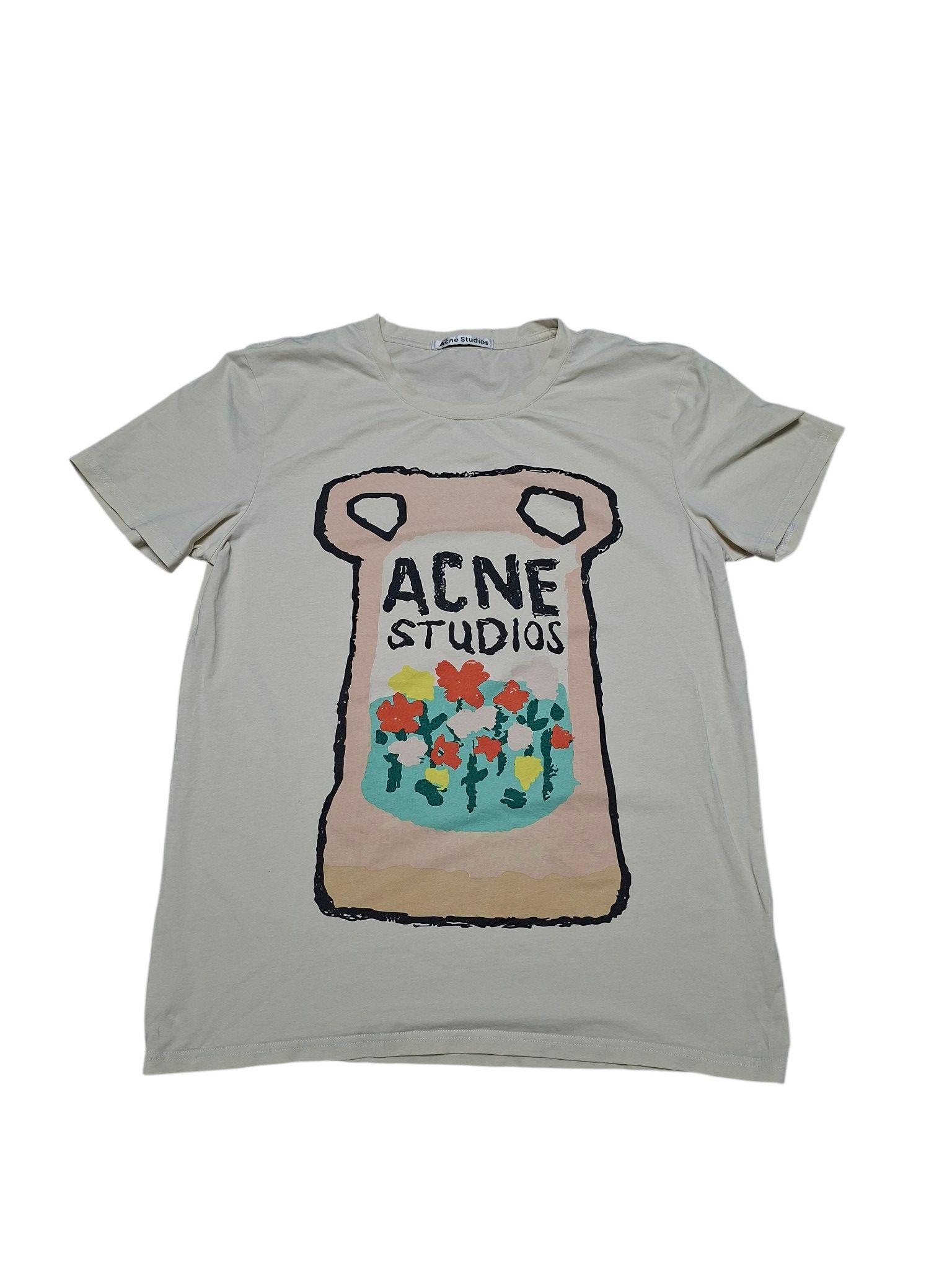 Acne Studios ACNE STUDIOS BIG LOGO LUXURY TEE Size US XL / EU 56 / 4 - 1 Thumbnail
