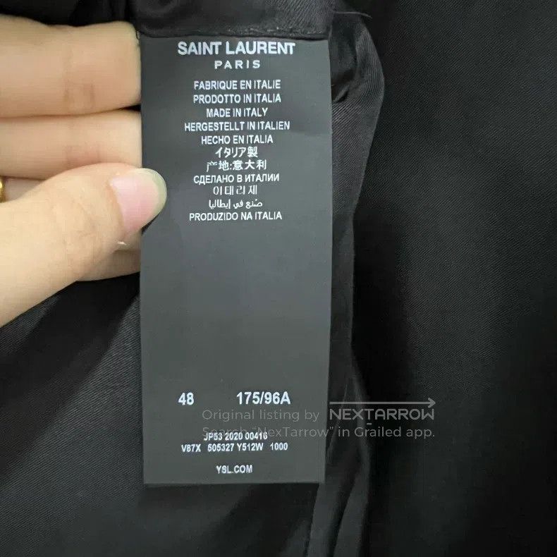 Saint Laurent Paris Saint Laurent Paris blazer Size US M / EU 48-50 / 2 - 4 Thumbnail
