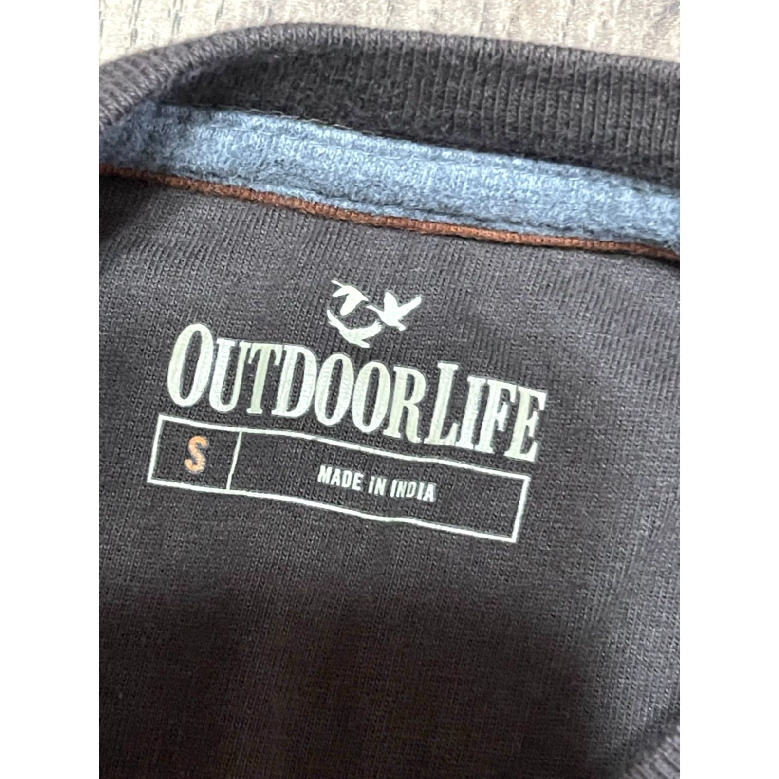 Alife Outdoor Life Shirt Women's Size Small Brown Orange Black Long Sleeve Womens Size S / US 4 / IT 40 - 5 Thumbnail