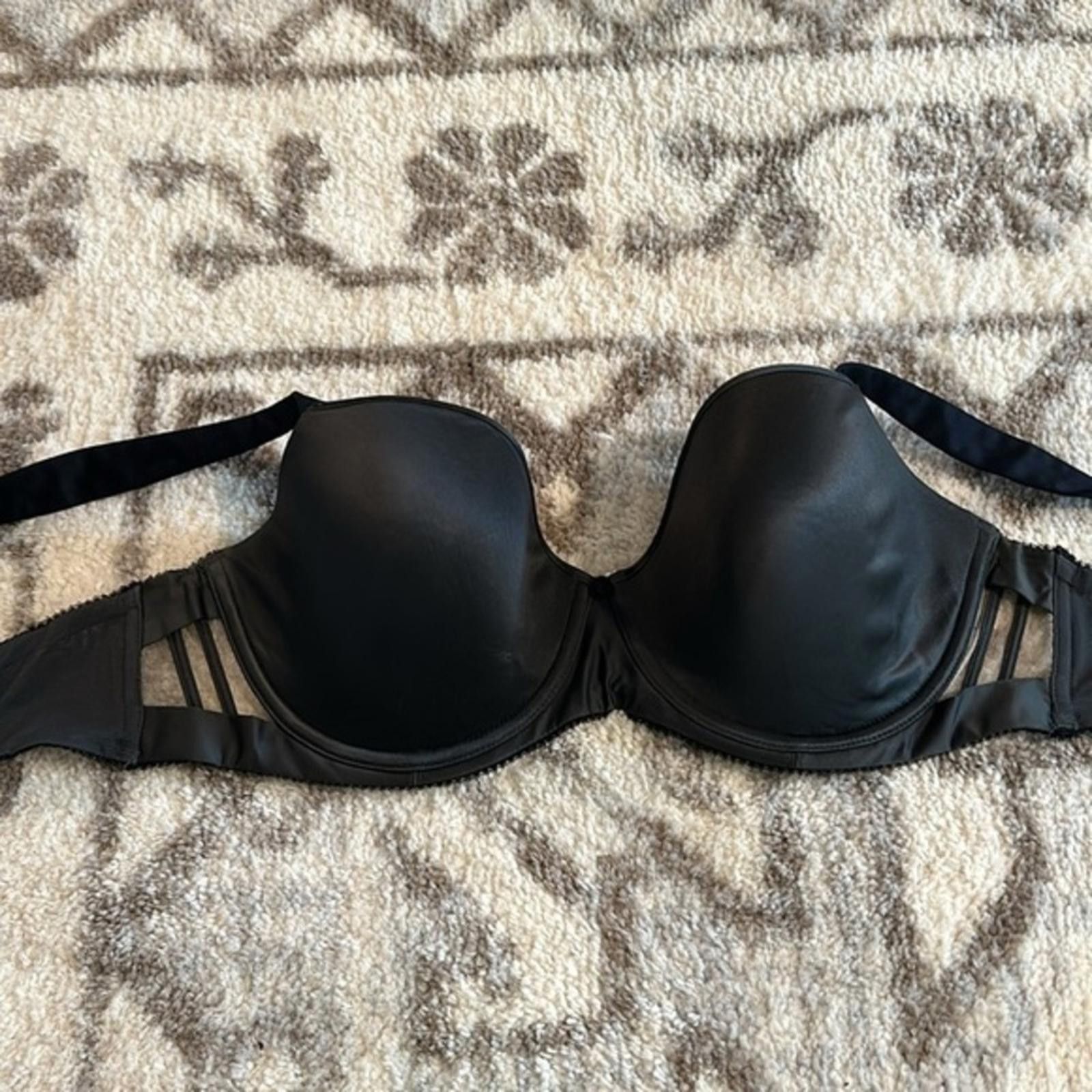 Other Felina 38D Bra Lined underwire Ret $49 Gray Triple Hook Bra Size ONE SIZE - 1 Thumbnail