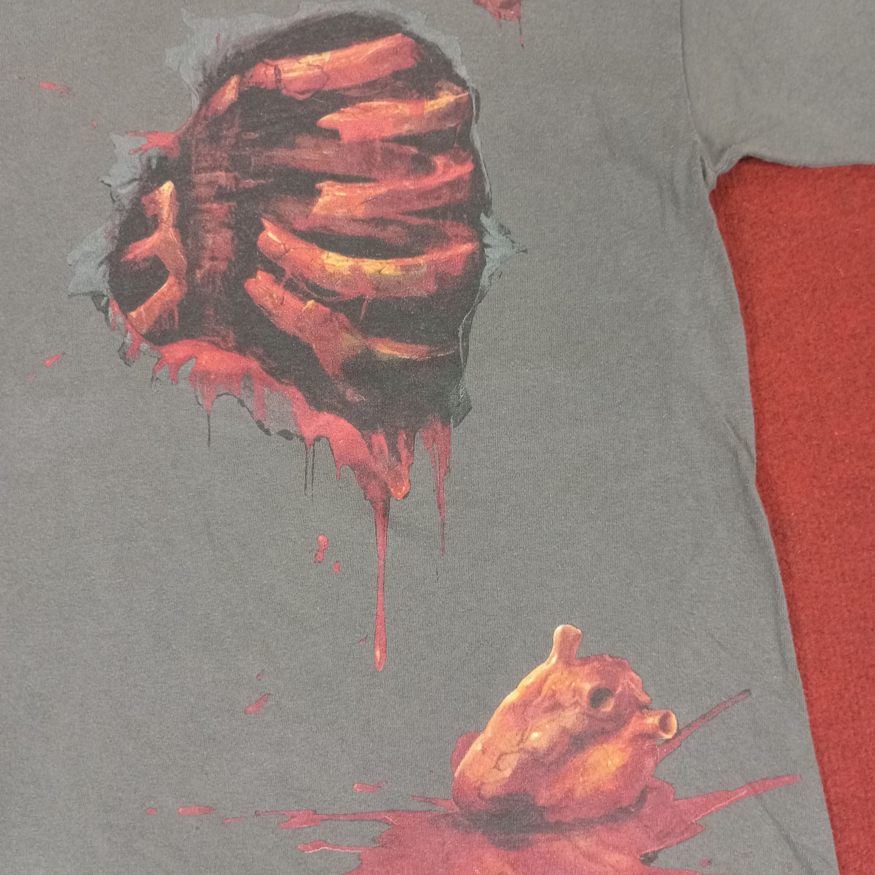 The Game × Vintage Mortal Combat Movie Games Promo Style Tshirt Size US L / EU 52-54 / 3 - 4 Thumbnail
