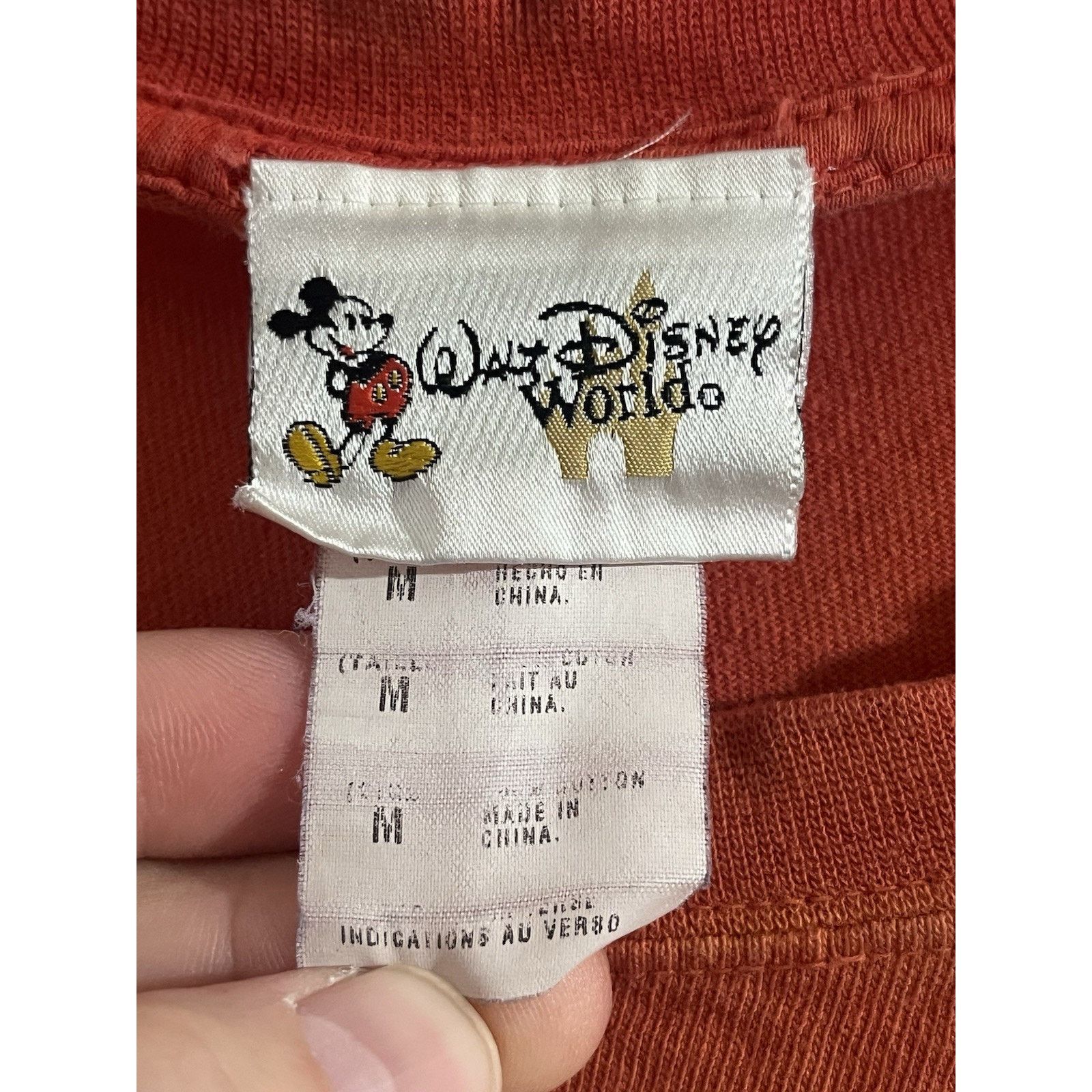 Disney Vtg Walt Disney World Dragon Tie Dye Shirt Sz M Mickey Mouse Size US M / EU 48-50 / 2 - 2 Thumbnail