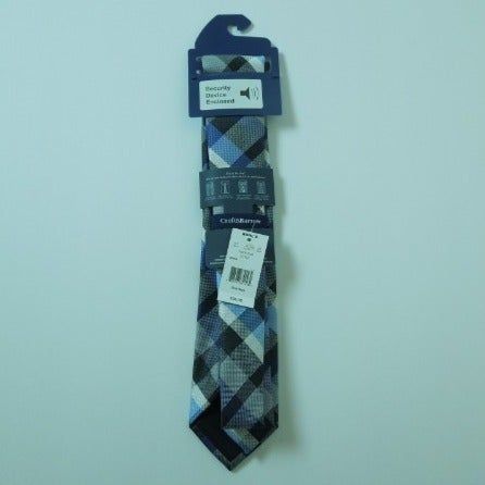 Croft & Barrow Croft & Barrow Blue Geometric Neck Tie- NWT Size ONE SIZE - 5 Thumbnail