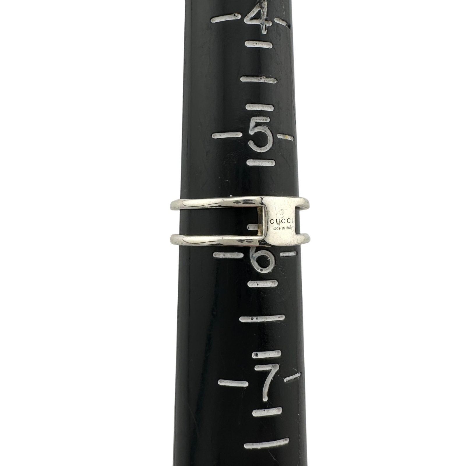 Gucci Gucci Interlocking G Open Band Ring Size 5.75 (11) Size ONE SIZE - 12 Thumbnail