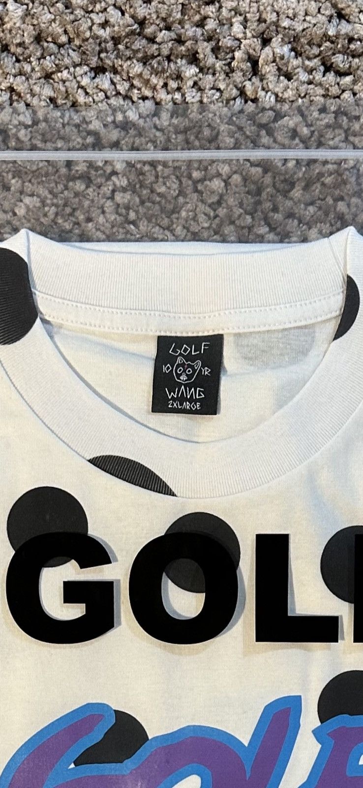 Golf Wang × Tyler The Creator Golf Wang Dot Tee XXL Size US XXL / EU 58 / 5 - 5 Thumbnail