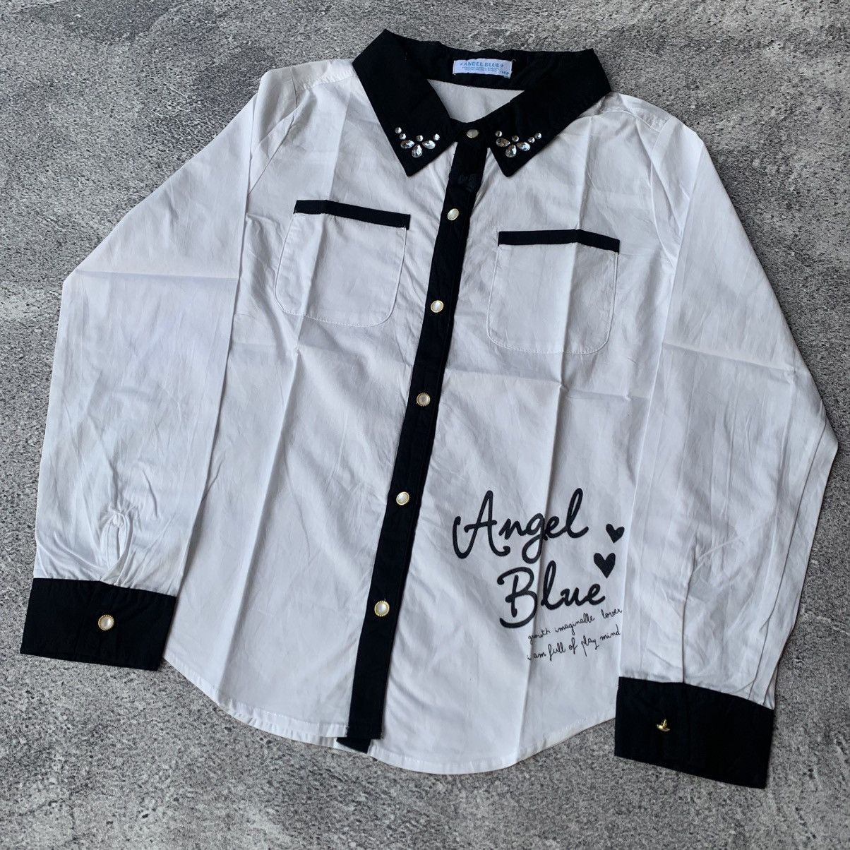 Angel Blue 2000s Angel Blue - Crystal Button Up Shirts Size S / US 4 / IT 40 - 2 Thumbnail