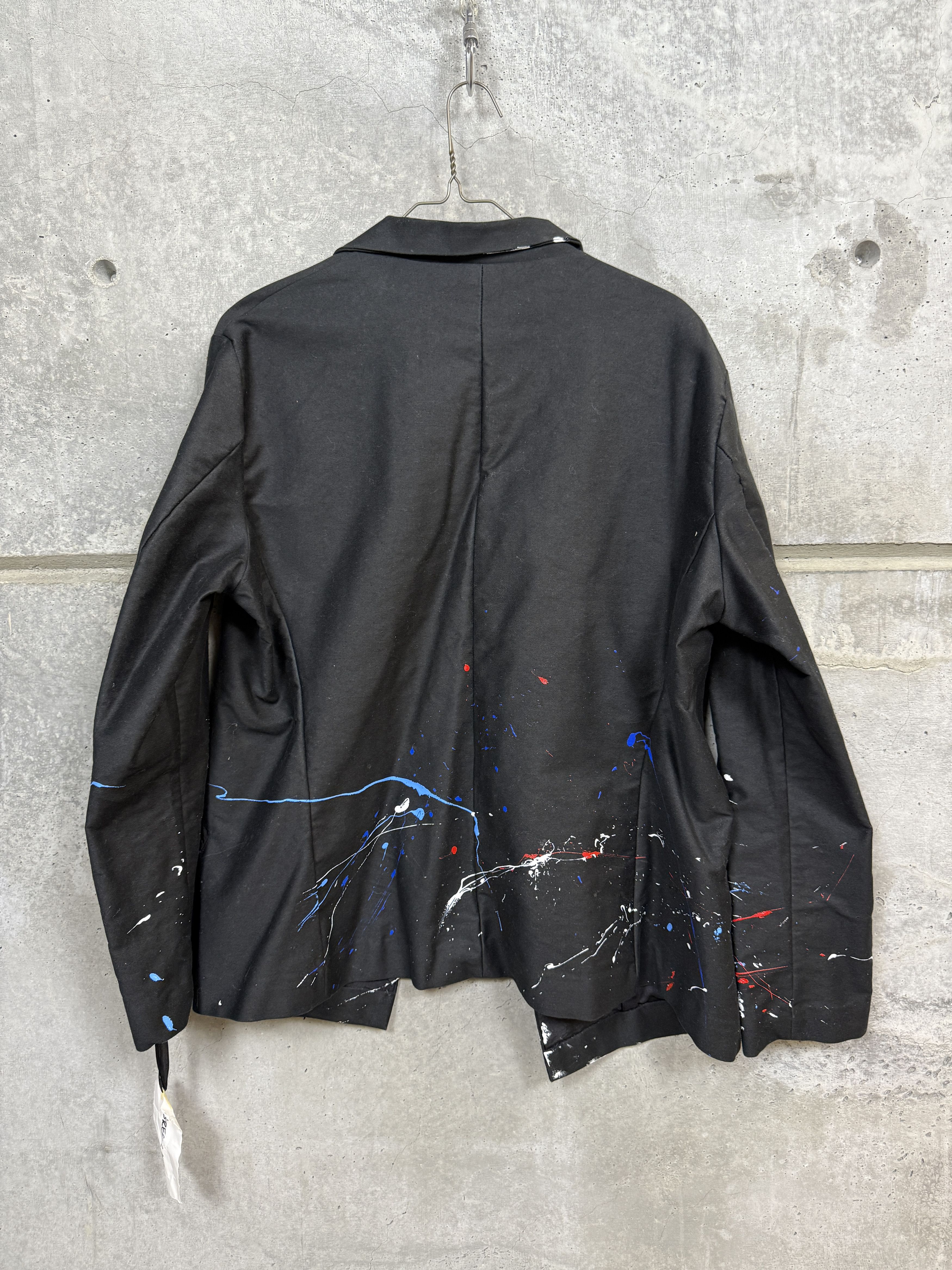 Greg Lauren $1850 Greg Lauren Paint Splatter Moleskin Tux