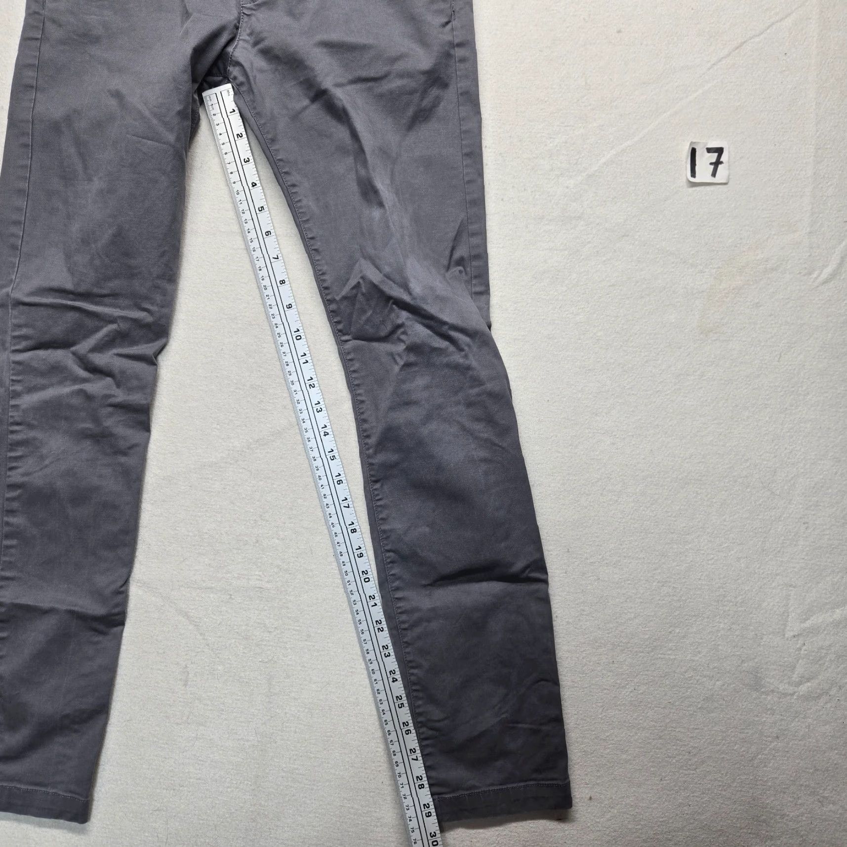 H&M H&M L.O.G.G. Solid Gray Skinny Fit Pants Elastic Backing Women's Size 31 Size 24" / US 00 / IT 34 - 6 Thumbnail