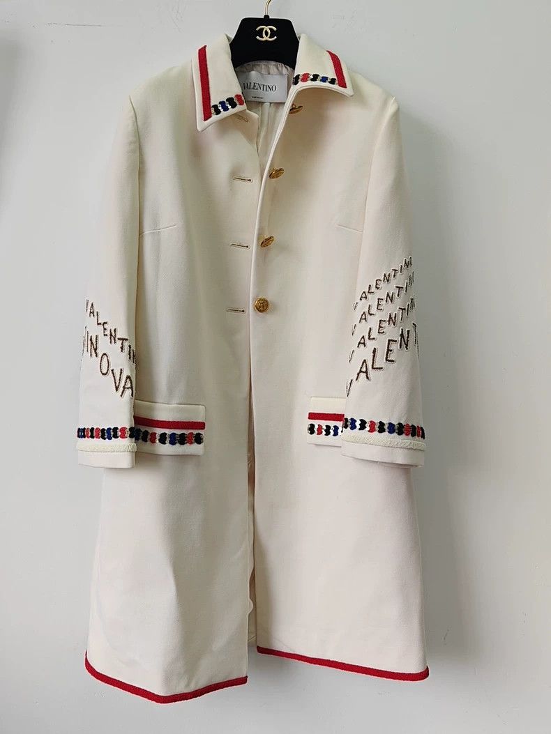 Versace Versace White coat Size XS / US 0-2 / IT 36-38 - 1 Thumbnail