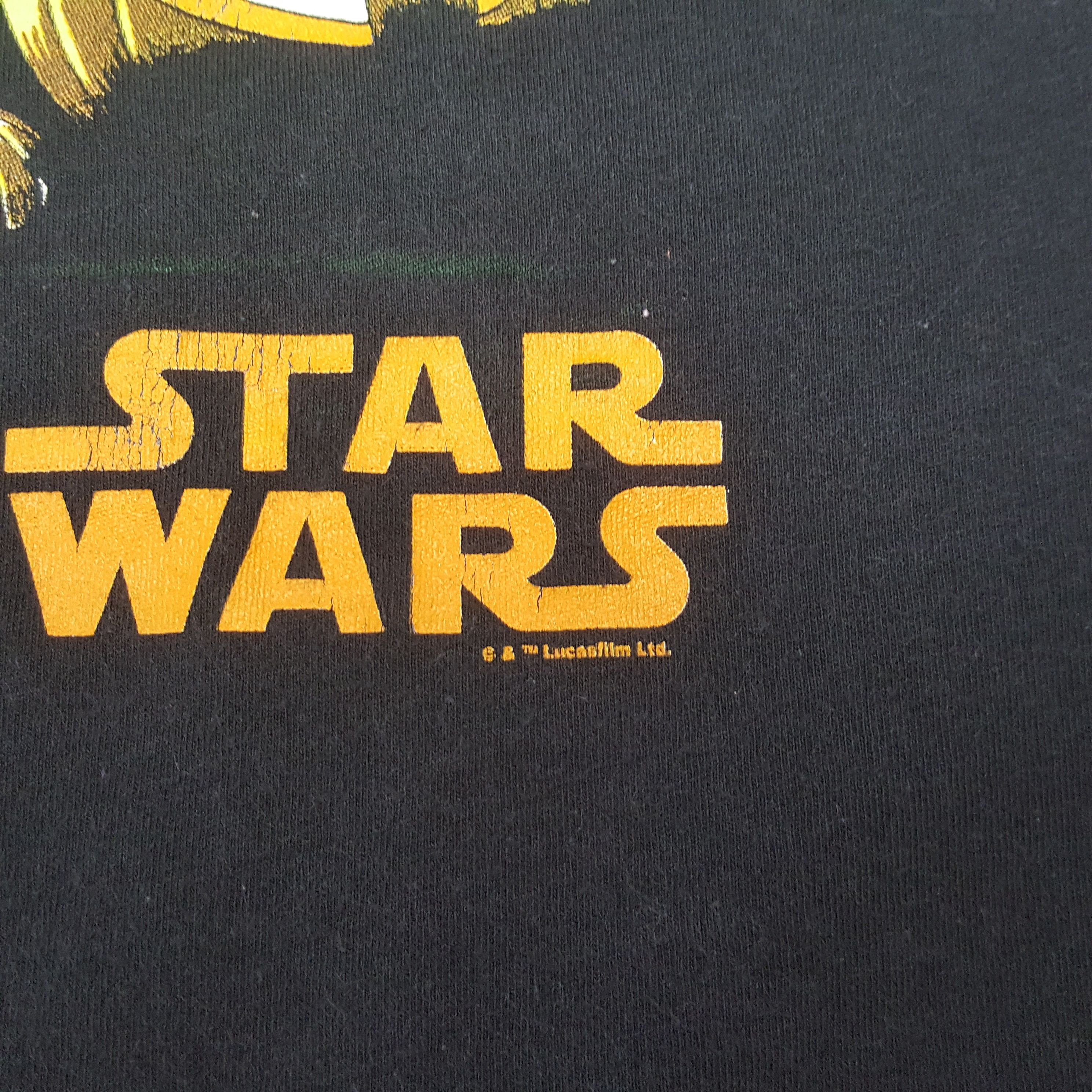 Vintage Star Wars Movie Tshirt RR26 Size US XL / EU 56 / 4 - 6 Thumbnail