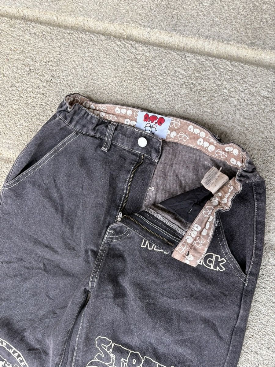 Japanese Brand New Jack ATG Vintage Y2K Baggy Pants Wide Leg Denim Size US 30 / EU 46 - 7 Thumbnail