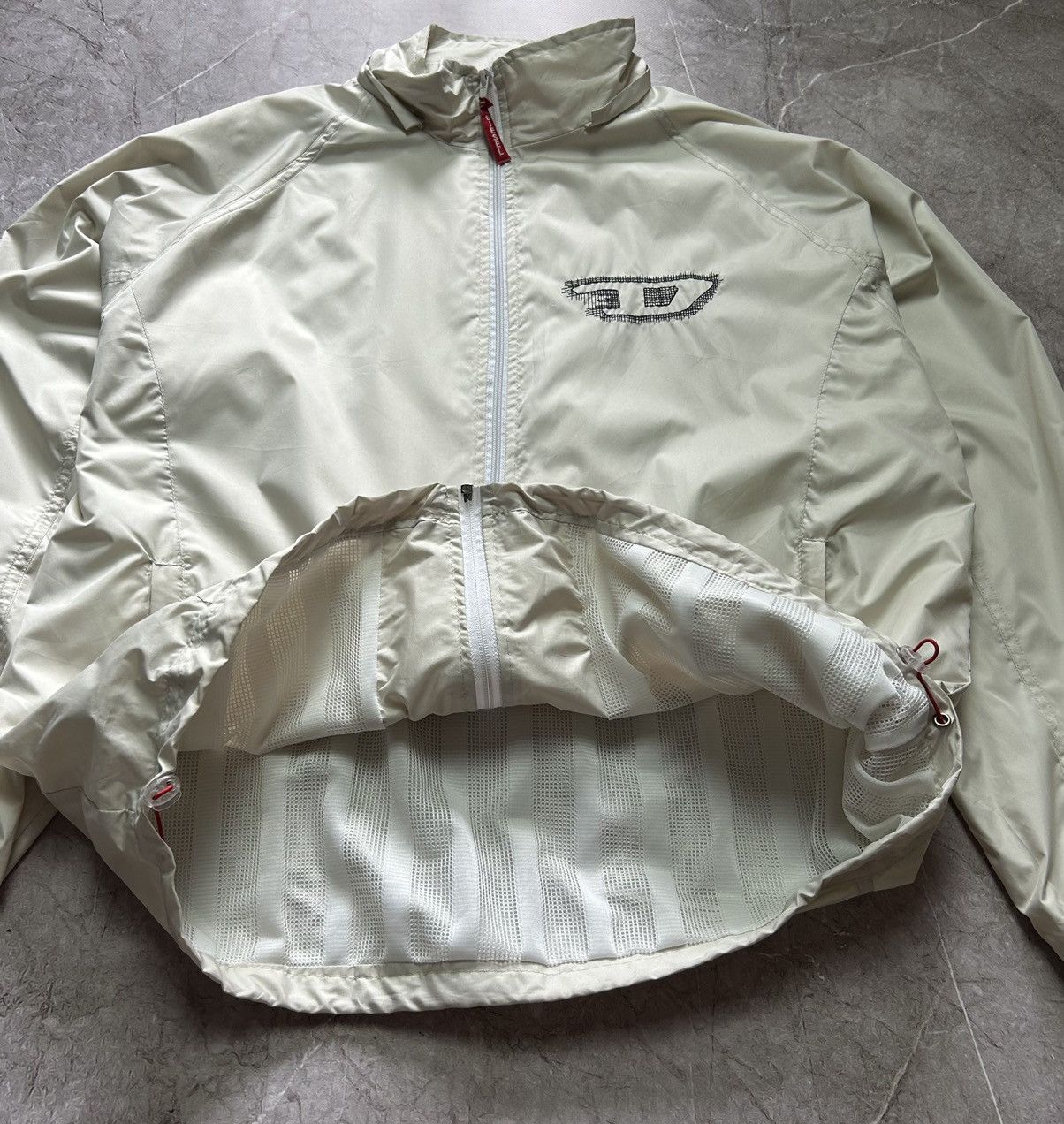 Designer × Diesel × Vintage Vintage Diesel Big Logo nylon Jacket Size US XL / EU 56 / 4 - 10 Thumbnail