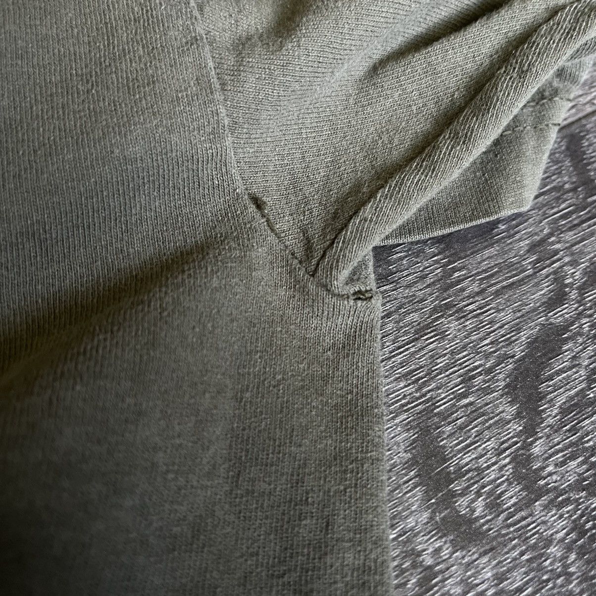 Zoo York Vintage 2000s Y2K Zoo York Skate Olive Green Washed Logo Tee Size US L / EU 52-54 / 3 - 7 Thumbnail