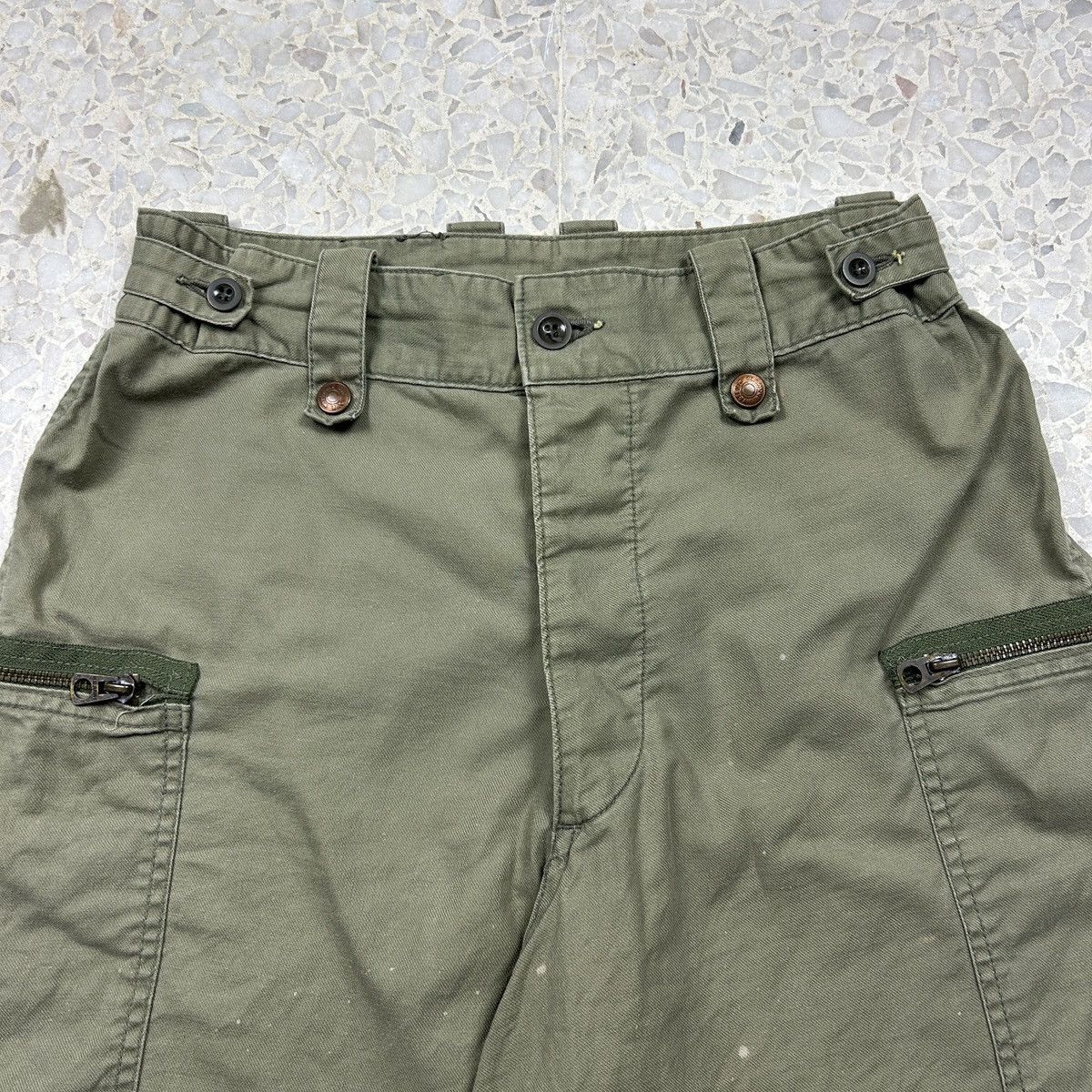 Hysteric Glamour × Japanese Brand × Vintage 1990s Hysteric Glamour - Military Shorts Size US 28 / EU 44 - 10 Thumbnail
