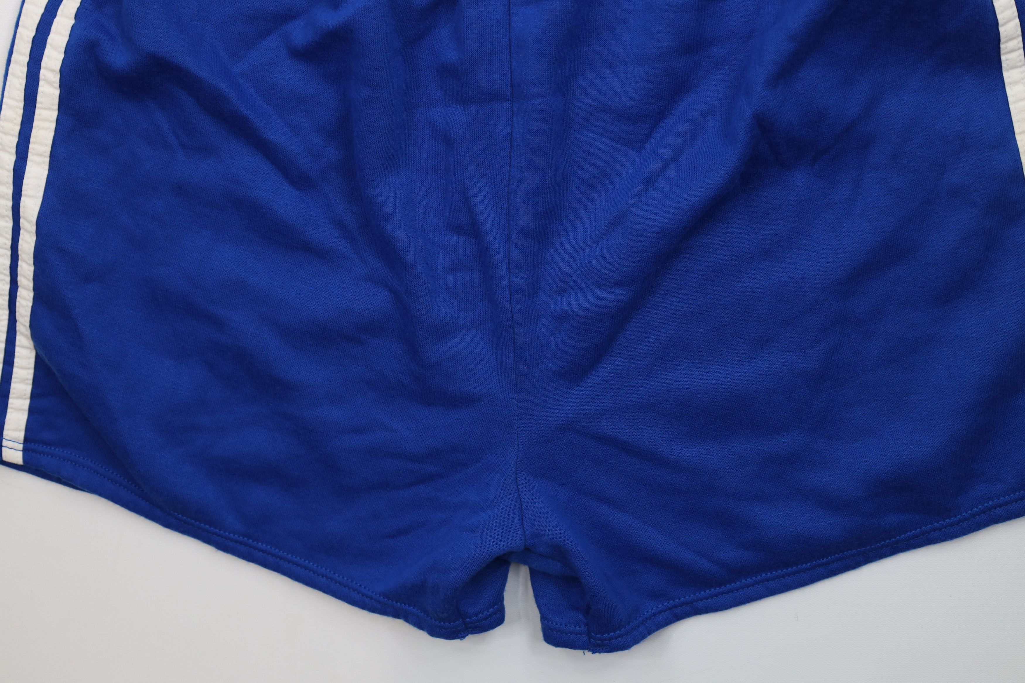 Vintage Vintage 70s 80s Streetwear Sweatpants Short Shorts Blue USA Size US 36 / EU 52 - 4 Thumbnail