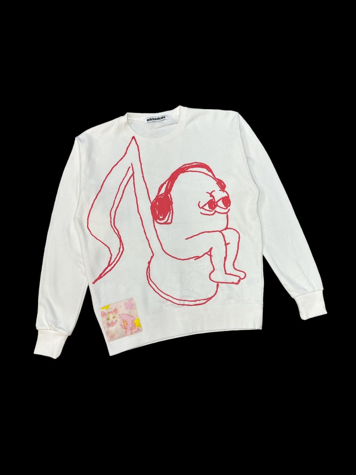 Issey Miyake MIKIOSAKABE JAPAN BIG PRINT PULLOVER SWEATSHIRT Size US M / EU 48-50 / 2 - 1 Thumbnail