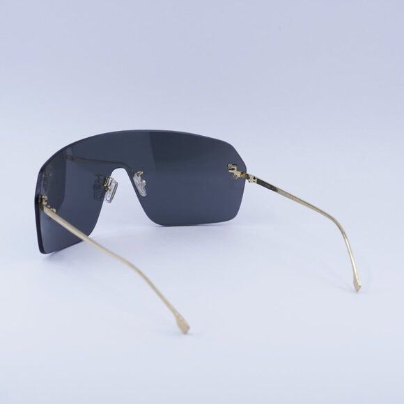 Fendi Fendi FE4121US 30X Sunglasses Endura Gold Shield Frame, Blue Size ONE SIZE - 9 Thumbnail