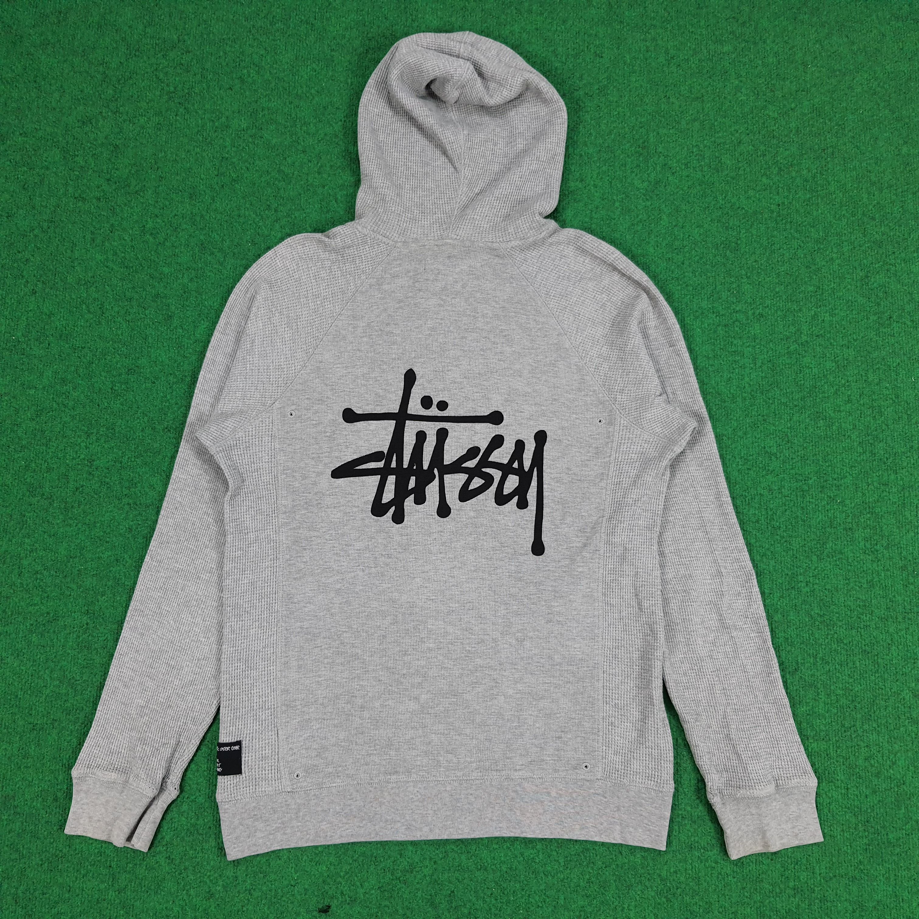Stussy × Vintage Vintage Stussy Skateboards Custom Logo Zipper Hoodie Size US M / EU 48-50 / 2 - 1 Thumbnail
