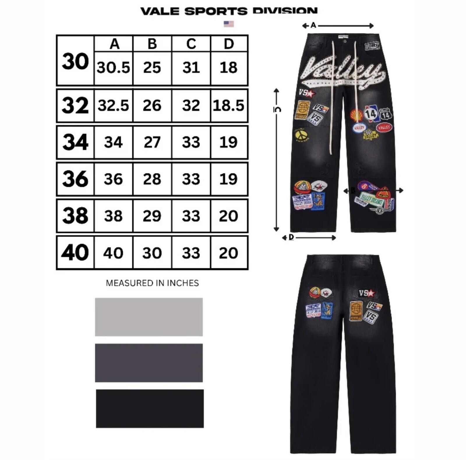 Other Vale Forever Black 1980’s Painter Jeans Size US 30 / EU 46 - 3 Thumbnail